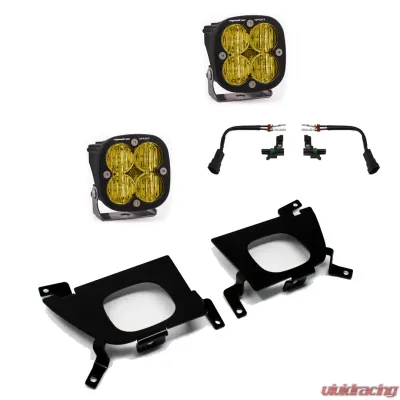 Baja Designs Amber Pro FPK Sport WC Fog Pocket Mount Kit Chevrolet Silverado 1500 2019+ - 447518