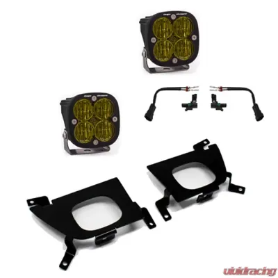 Baja Designs Amber Fog Pocket for Chevrolet Silverado 1500 | 2500 2019+ - 447529