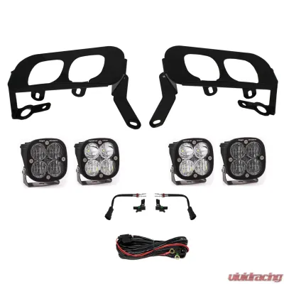 Baja Designs FPK, SAE Clear W/C & Sport D/C Fog Pocket Kit Chevrolet Silverado 1500 2014-2015 - 447530