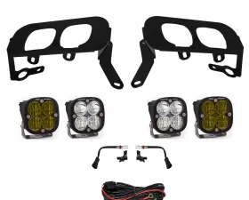 Baja Designs FPK, SAE Amber W/C & Sport D/C Fog Pocket Kit Chevrolet Silverado 1500 2014-2015