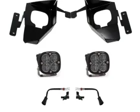 Baja Designs Clear Squadron SAE Fog Pocket Kit Chevrolet Silverado 1500 2016-2018
