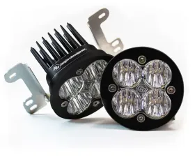 Baja Designs Squadron-R SAE LED Fog Pocket Kit Jeep Wrangler 2007-2018