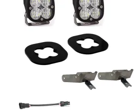 Baja Designs Squadron Sport Fog Pocket Kit Ford Super Duty 2011-2016