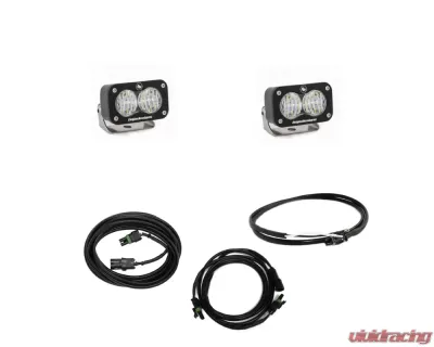 Baja Designs Reverse Kit W/ Upfitter Dual S2 Sport W/C LED Light Kit Jeep Wrangler JL 2018+ - 447651up