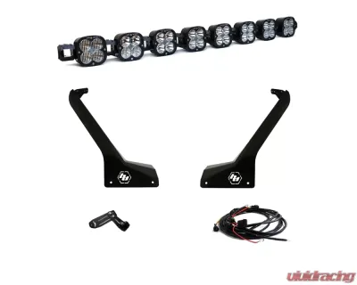 Baja Designs 8 XL Linkable Roof Bar LED Light Kit Jeep Wrangler JL/JT - 447664