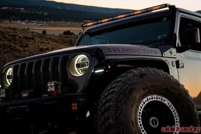 Baja Designs 50 Inch OnX6+ Roof Bar LED Light Kit w/Upfitter Jeep Wrangler JL/JT - 447666up