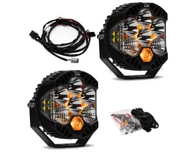 Baja Designs LP6 Steel Bumper LED Light Kit Jeep Wrangler JL/JT Rubicon