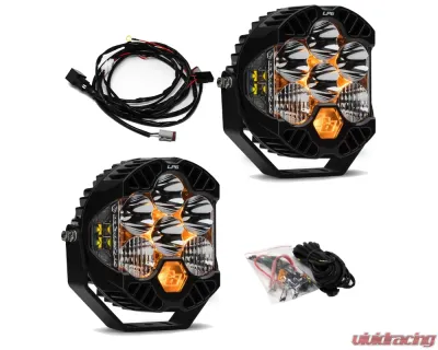 Baja Designs LP6 Steel Bumper LED Light Kit Jeep Wrangler JL/JT Rubicon - 447671