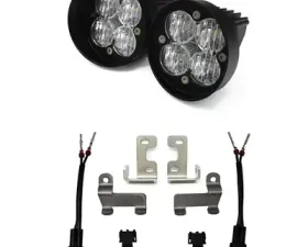 Baja Designs 12- On Rav4 Fog Pocket Kit Squadron Sport Clear Wide Cornering