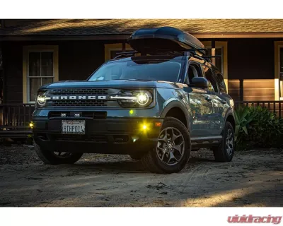 Baja Designs Clear Wide Cornering S1 Fog Light Kit Ford Bronco Sport 2021+ - 447682