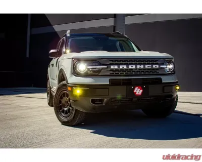 Baja Designs Clear Wide Cornering S1 Fog Light Kit Ford Bronco Sport 2021+ - 447682