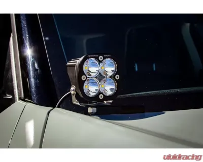 Baja Designs Clear Squadron Sport A-Pillar Kit Ford Bronco Sport 2021+ - 447687