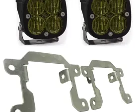 Baja Designs Amber Squadron Fog Pocket Kit Ford Ranger 2019+