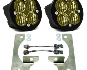 Baja Designs Amber Squadron-R Fog Pocket Kit Jeep Wrangler JL Rubicon 2018+