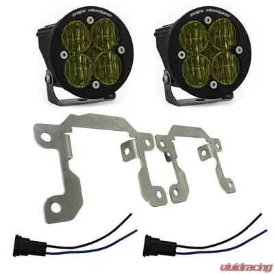 Baja Designs Fog Pocket Kit SAE Squadron Amber Ford/Subaru - 447725