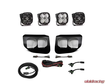 Baja Designs Dual SAE/Pro DC Fog Lights Ford Super Duty 2020+ - 447736