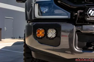 Baja Designs Dual SAE/Pro DC Fog Pocket Kit w/Upfitter Ford Super Duty 2020+ - 447736up