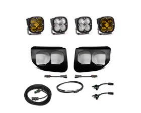 Baja Designs Amber SAE/Sport DC Fog Pocket Kit w/Upfitter Ford Super Duty 2020+