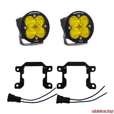 Baja Designs Amber Sports W/C Fog Pocket Kit Ram 2500 | 3500 2019+ - 448035