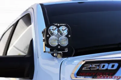 Baja Designs A-Pillar Kits XL Pro Driving Combo LED Light Pods Ram 2500 | 3500 2019+ - 448037