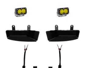 Baja Designs FPK S2 Sport W/C Amber Light Kit Ram 2500 | 3500 2019+