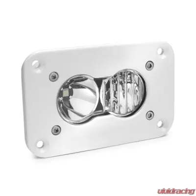 Baja Designs Flush Mount Clear Lens Driving Combo Pattern White S2 Pro LED Work Light - 481003WT