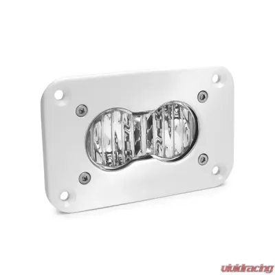 Baja Designs Flush Mount Clear Lens Wide Cornering Pattern White S2 Pro LED Work Light - 481005WT