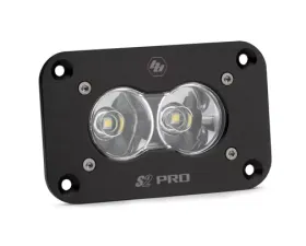 Baja Designs Flush Mount Clear Lens Work/Scene Pattern S2 Pro LED Work Light