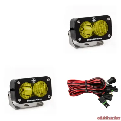 Baja Designs Amber S2 Pro Pair Driving/Combo LED - 487813