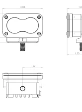 Baja Designs Amber Wide Cornering LED S2 Pro Pair                                     - 487815 - Image 2