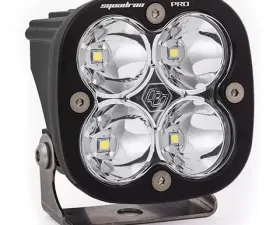 Baja Designs Black Clear Lens Spot Pattern Squadron Pro LED Light Pod