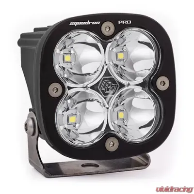 Baja Designs Black Clear Lens Spot Pattern Squadron Pro LED Light Pod - 490001