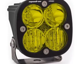 Baja Designs Black Amber Lens Driving/Combo Pattern Squadron Pro LED Light Pod