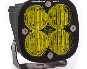 Baja Designs Black Amber Lens Wide Cornering Pattern Squadron Pro LED Light Pod
