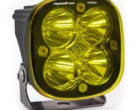 Baja Designs Black Amber Lens Work/Scene Pattern Squadron Pro LED Light Pod