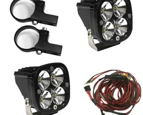 Baja Designs 2 Inch Harness Squadron Pro LED Light Pods Kit W/Horiz Mounts