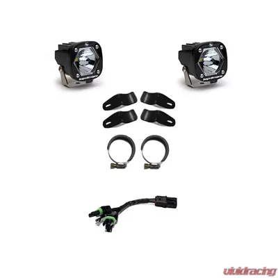 Baja Designs S1 Spot Universal Moto Kit w/EFI - 507086