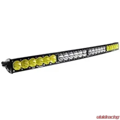 Baja Designs 40 Inch Amber/White Dual Control Pattern OnX6 Arc Series LED Light Bar - 524003DC