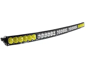 Baja Designs 50 Inch Amber/White Dual Control Pattern OnX6 Arc Series LED Light Bar