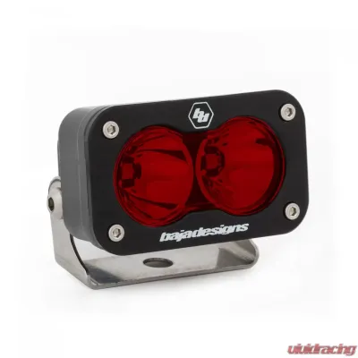 Baja Designs Red Lens Spot Pattern S2 Sport LED Work Light - 540001RD