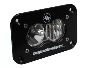 Baja Designs Clear Lens Driving Combo Pattern Flush Mount S2 Sport LED Work Light Each