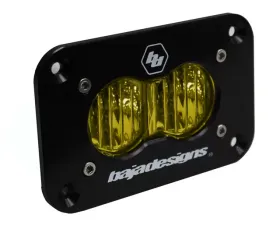 Baja Designs Amber S2 Sport LED Wide Cornering Flush Mount