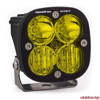 Baja Designs Driving/Combo Pattern Amber Black Squadron Sport LED Light Pod - 550013