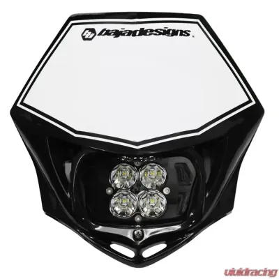 Baja Designs LED DC Black Squadron Sport Motorcycle Race Light - 557001BK