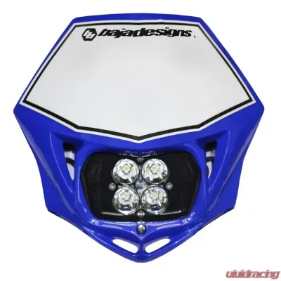 Baja Designs LED DC Blue Squadron Sport Motorcycle Race Light - 557001BU