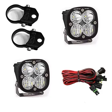 Baja Designs 1.75 Inch Harness A Pillar Mounts Kit Squadron Sport Polaris LED Light Pods - 557101