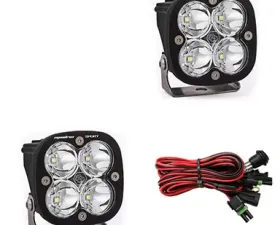Baja Designs Clear Lens Work/Scene Squadron Sport LED Light Pods Pair