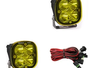 Baja Design Amber Lens Spot Squadron Sports LED Light Pods Pair - 557811 - Image 2