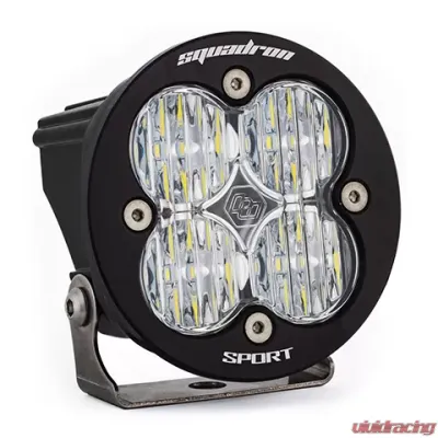 Baja Designs Clear Lens Wide Cornering Pattern Squadron R Sport LED Light Pod Each - 580005