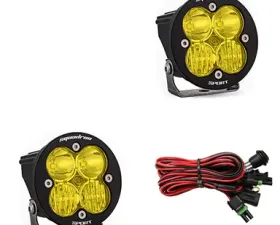 Baja Designs Amber Lens Driving/Combo Squadron R Sport LED Light Pods Pair